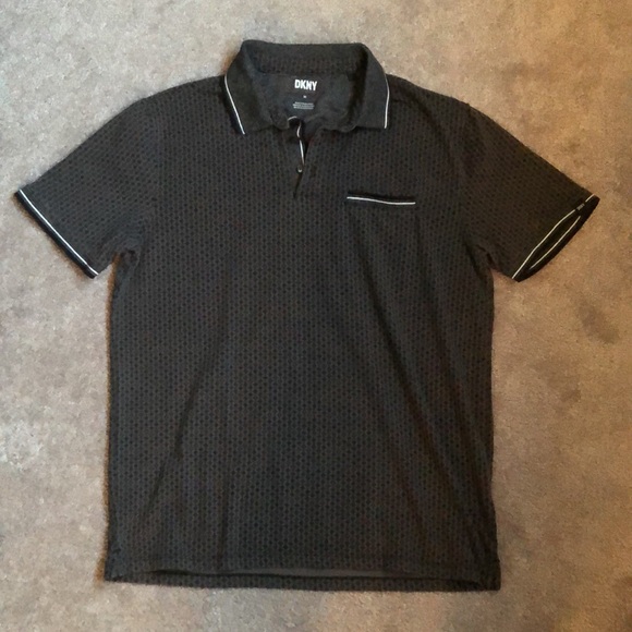 Men’s DKNY Collared T-Shirt - Picture 1 of 6